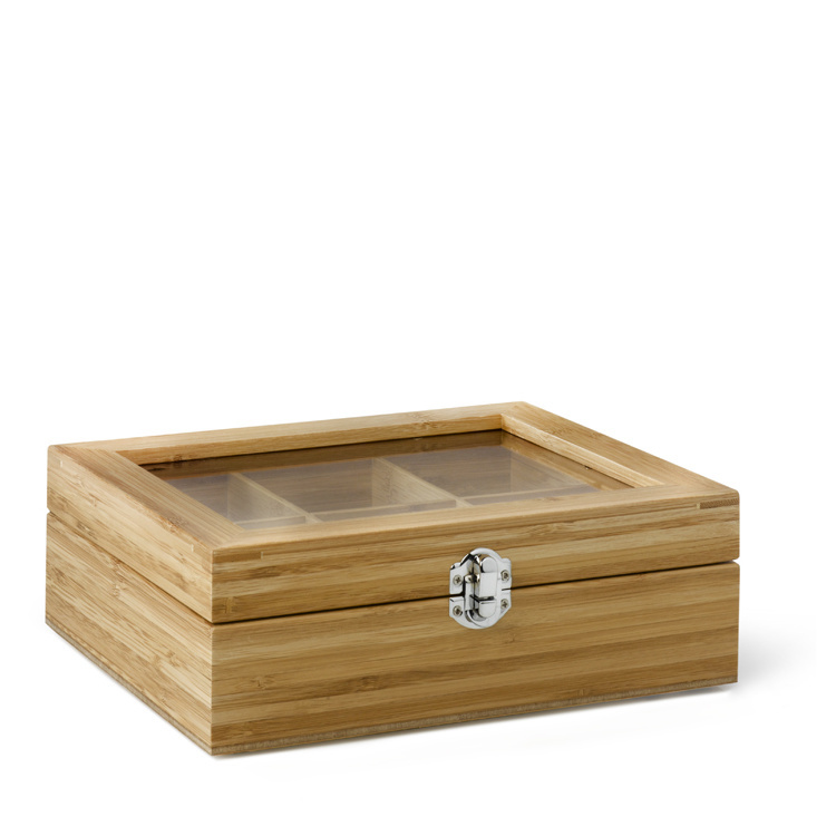 Krabička na čaj 6 přihrádek