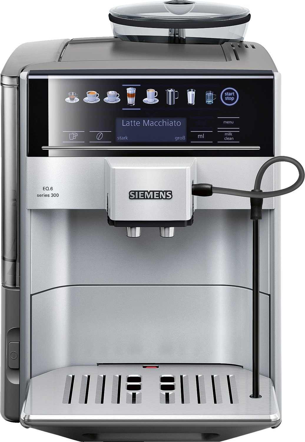 Kávovar Siemens EQ.6-macchiato Espresso-plnoautomat na kávu